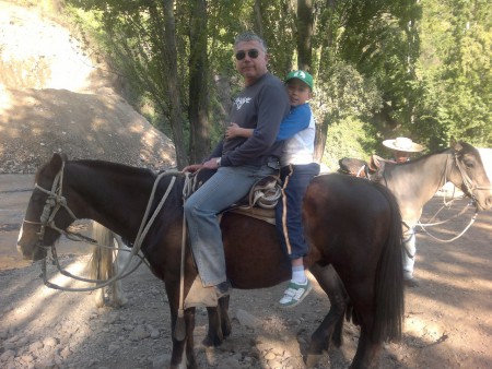 Santuario con mi Hijo Matias
